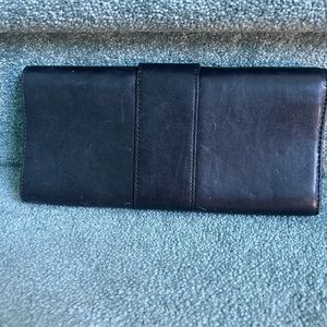 Michael Kors Black Leather Clutch